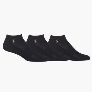 Polo Ralph Lauren Men's Tech Low Cut Socks - Pack of 3 Sz  10-13